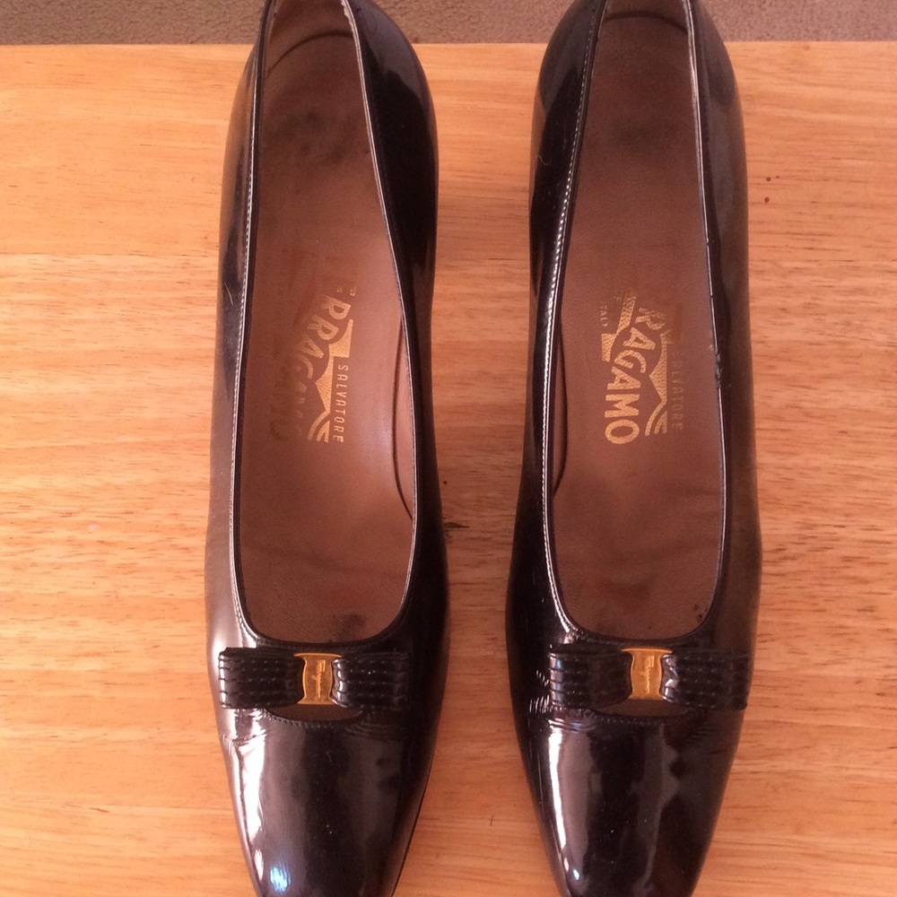 Salvatore Ferragamo Patent Leather Shoes